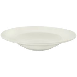 VEGA Pastateller Opus mit Fahne; 400 ml, 26.3x5.2 cm (ØxH); elfenbein; rund; 6 Stück / Pack