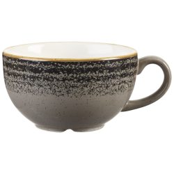 Churchill Cappuccino Tasse Studio Prints Charcoal Black; 227 ml, 9.5x5.5 cm (ØxH); schwarz; rund; 12 Stück / Pack