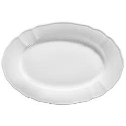 VEGA Servierplatte Amely; 28x19x2.5 cm (LxBxH); weiss; oval; 4 Stück / Pack