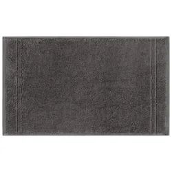 ERWIN M. Gästehandtuch Dina; 30x50 cm (BxL); anthrazit; 5 Stück / Pack