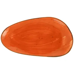 VEGA Platte Nebro organisch; 17x10x3 cm (LxBxH); rot; 6 Stück / Pack