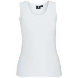 JOBELINE Tanktop Damen Malme Slim Fit; Kleidergrösse S; weiss