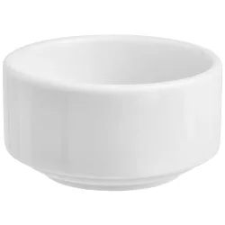 VEGA Schälchen Base rund; 100 ml, 7.2x4 cm (ØxH); weiss; rund; 6 Stück / Pack