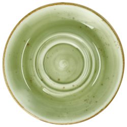 VEGA Kombi-Untertasse Nebro; 15x2 cm (ØxH); hellgrün; 6 Stück / Pack