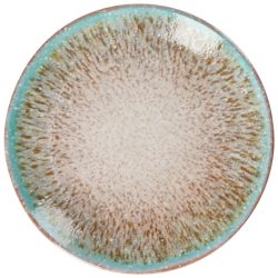 VEGA Teller flach  Mercury; 20.5 cm (Ø); grün/braun; rund; 6 Stück / Pack
