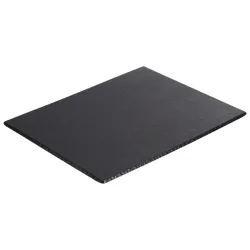 PULSIVA GN-Servierplatte Ligera; GN 1/2, 32.5x26.5 cm (LxB); schwarz; rechteckig