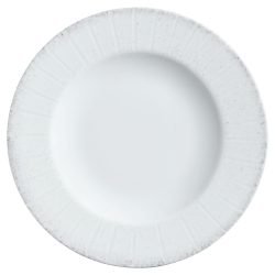 VEGA Teller flach Caju mit Fahne; 17 cm (Ø); weiss/grau; rund; 6 Stück / Pack