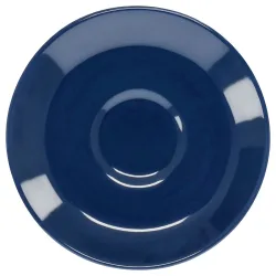 PULSIVA Espresso-Untertasse Joy 2.0; 12.5 cm (Ø); blau; rund; 6 Stück / Pack