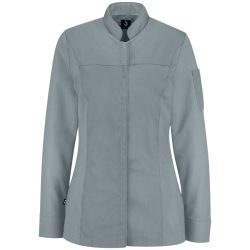 JOBELINE Damen Kochjacke Phoenix Langarm; Kleidergrösse 38; grau
