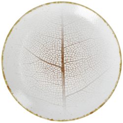 VEGA Teller flach Pianta; 31 cm (Ø); weiss/braun; rund; 6 Stück / Pack