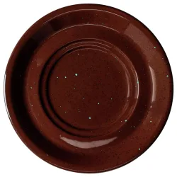 VEGA Suppen-Untertasse Alessia; 17 cm (Ø); braun; rund; 6 Stück / Pack