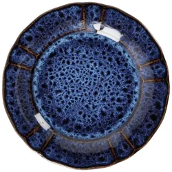 VEGA Teller Amelina flach; 19 cm (Ø); blau; rund; 6 Stück / Pack