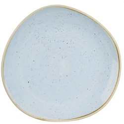 Churchill Teller Stonecast Duck Egg organisch Coupe; 28.6 cm (B); hellblau/braun; organisch; 12 Stück / Pack