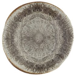 Porland Teller flach Iris; 30x2 cm (ØxH); grau/braun; rund; 6 Stück / Pack