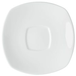 VEGA Kaffee-Untertasse Bali quadratisch; 15x15 cm (LxB); weiss; quadratisch; 6 Stück / Pack