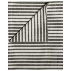 ERWIN M. Tischdecke Glava; 100x100 cm (BxL); cremeweiss/anthrazit; quadratisch