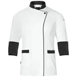 JOBELINE Damenkochjacke Pascal; Kleidergrösse 54; weiss
