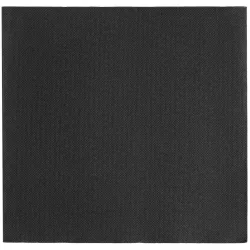 GARCIA DE POU Serviette Dubo; 39x39 cm (BxL); schwarz; 50 Stück / Pack