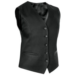 JOBELINE Damen Weste Bistro; Kleidergrösse 36; schwarz