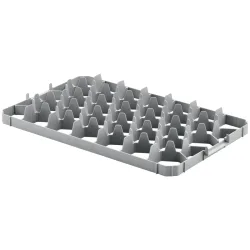 Ringoplast Fachwerkeinsatz Komfort Ø 7,5cm / oben; 60x40x6.2 cm (BxTxH); grau
