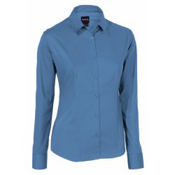 JOBELINE Damen Bluse Cecaria Langarm; Kleidergrösse 40; rauchblau