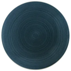 PULSIVA Teller Spirit flach; 28 cm (Ø); blau; rund; 4 Stück / Pack