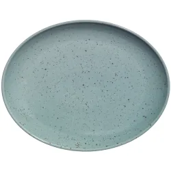 VEGA Platte Alessia oval; 28x22x2.7 cm (LxBxH); türkis; oval; 3 Stück / Pack