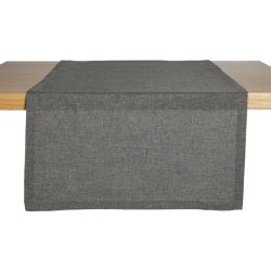 ERWIN M. Tischläufer Nova; 40x130 cm (BxL); anthrazit; rechteckig