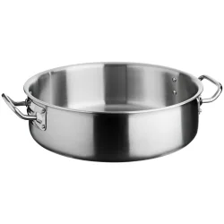 VEGA Bratentopf Livonia; 7000 ml, 32x10 cm (ØxH); silber; rund