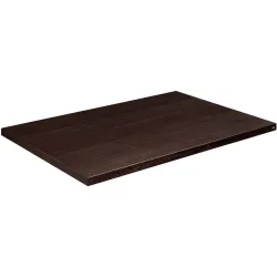 VEGA Indoor-Tischplatte Sumba rechteckig; 120x80 cm (LxB); esche nussbaum gebeizt; rechteckig