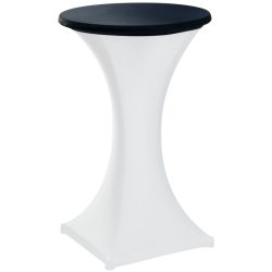 ERWIN M. Tischplattenüberzug Stehtisch Selm; 70 cm (Ø); anthrazit; rund