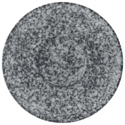 VEGA Schale Untere Mamoro passend für Schale 15.5x6.5 cm; 22.5x2 cm (ØxH); schwarz/weiss; rund; 4 Stück / Pack