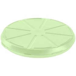 elasto REuse Mehrweg Pizza-Box Yari Neo; 35.8x4.9 cm (ØxH); grün; rund; 10 Stück / Pack