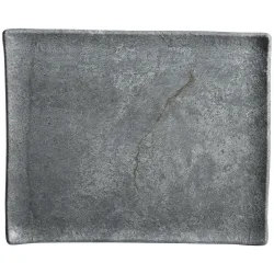 VEGA Platte Clawson mit Rand; GN 1/2, 32.5x26.5x2 cm (LxBxH); grau; rechteckig; 3 Stück / Pack