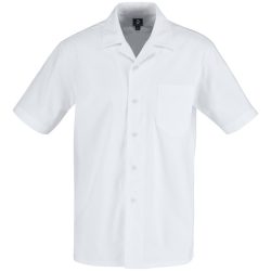 JOBELINE Herren Hemd Magnum Kurzarm; Kleidergrösse 45/46; weiss