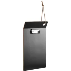 VEGA Tagesspeisekarte Pacofi mit gerader Kante; 31.2x17.8x0.4 cm (LxBxH); schwarz