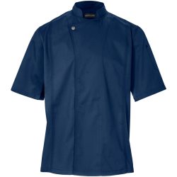 JOBELINE Herren Kochjacke Carter Kurzarm; Kleidergrösse 56; navy