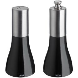 VEGA Salzstreuer und Pfeffermühle Nutima; 5x11.5 cm (ØxH); schwarz