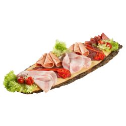PULSIVA Rindenbrett Rustico; 50x17x2 cm (LxBxH); natur