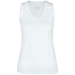 PULSIVA Damenshirt Double Tanktop; Kleidergrösse M; weiss; 2 Stück / Pack