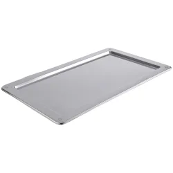VEGA GN-Präsentationsplatte Edelstahl; GN 1/1, 53x32.5x1.4 cm (LxBxT); silber