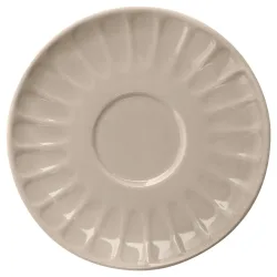 VEGA Kombi-Untertasse Bel Colore; 14 cm (Ø); beige; 6 Stück / Pack