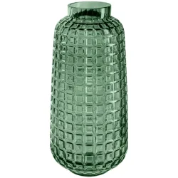 Vase Aleksija; 15x30 cm (ØxH); grün