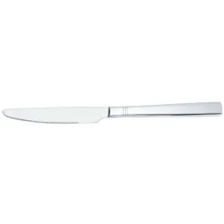 PULSIVA Menümesser Berlin; 21.8 cm (L); silber, Griff silber; 12 Stück / Pack