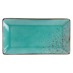VEGA Platte Palana; 31x16.5x3.2 cm (LxBxH); türkis; rechteckig; 2 Stück / Pack