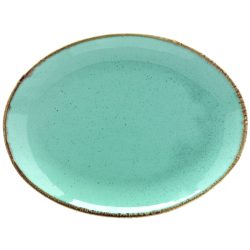 VEGA Platte Sidina oval; 24x18x2.8 cm (LxBxH); türkis; oval; 6 Stück / Pack