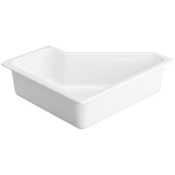 VEGA GN-Behälter Melamin GN 3/6; GN 3/6, 35.3x32.5x10 cm (LxBxT); weiss