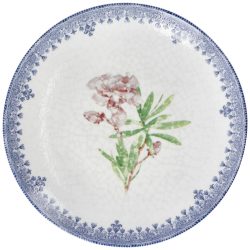 VEGA Teller flach  Nonna  mit Dekor; 31 cm (Ø); blau/weiss/rosé; rund; 6 Stück / Pack