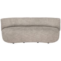 VEGA Sofa Tesilo 3-Sitzer; 200x88x75 cm (BxTxH); Sitz taupe