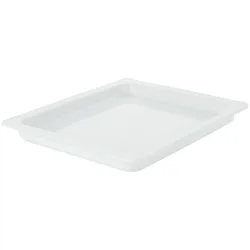 VEGA GN-Behälter Alessia 1/2; GN 1/2, 32.5x26.5x2.5 cm (LxBxT); weiss